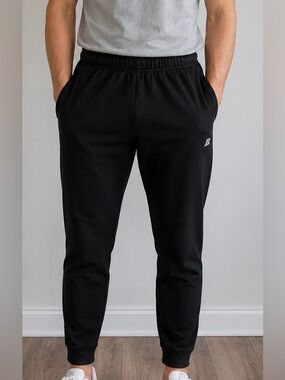 Russell Athletic Black Tapered Joggers